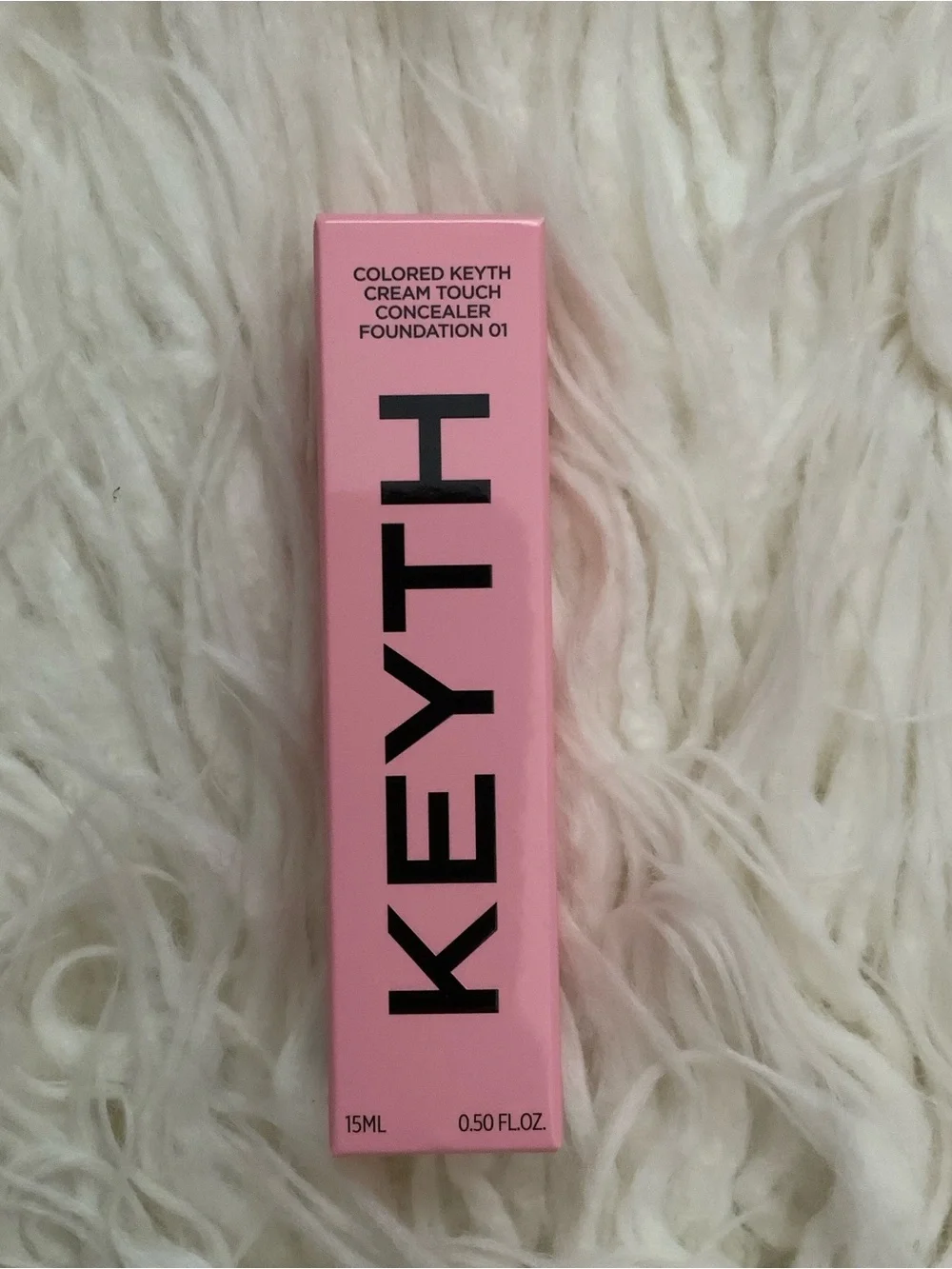 KEYTH CREAM TOUCH CONCEALER #01 ivory beige (15ML, 0.50 FL.OZ.) BNIB